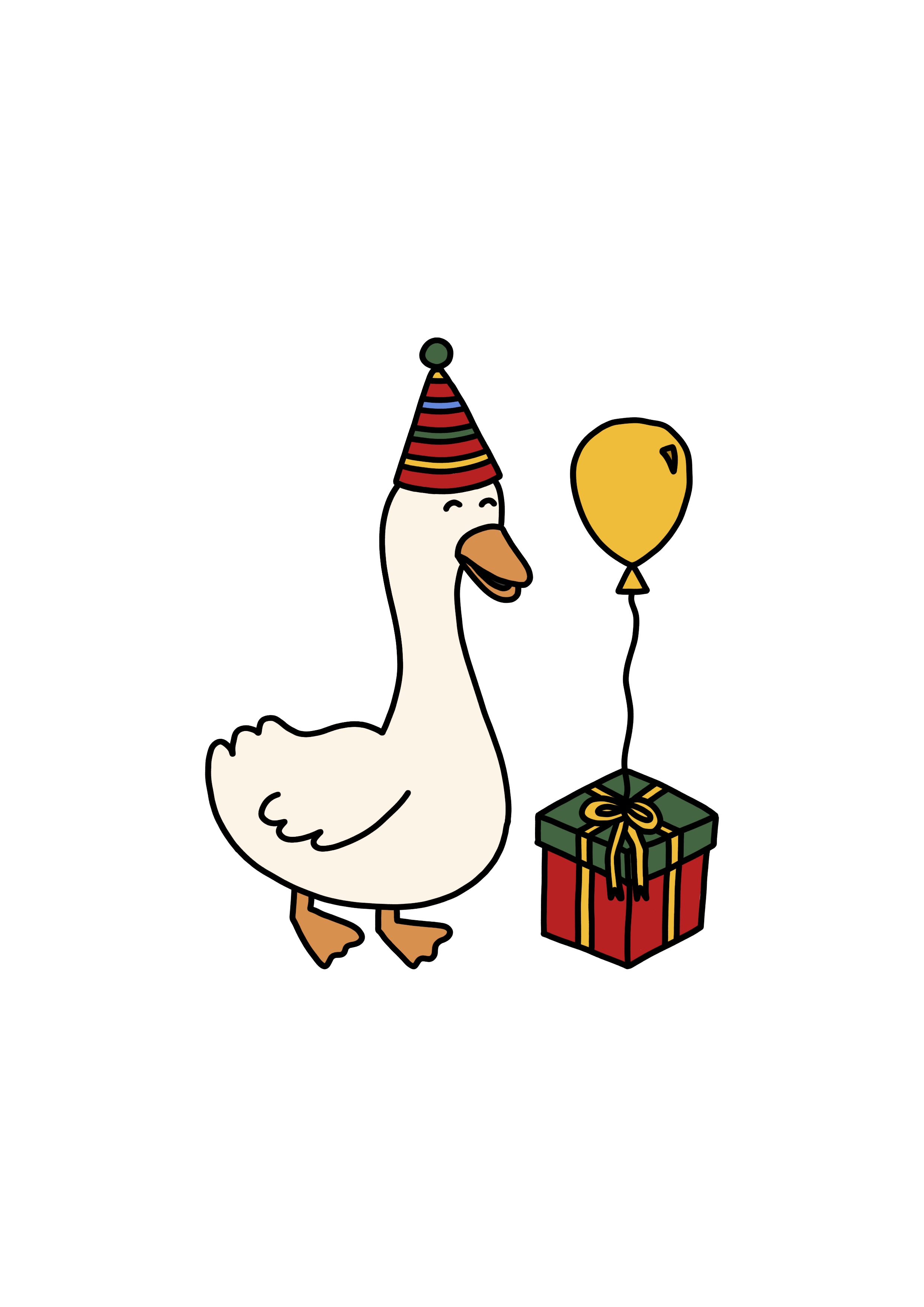Birthday Honk illustration