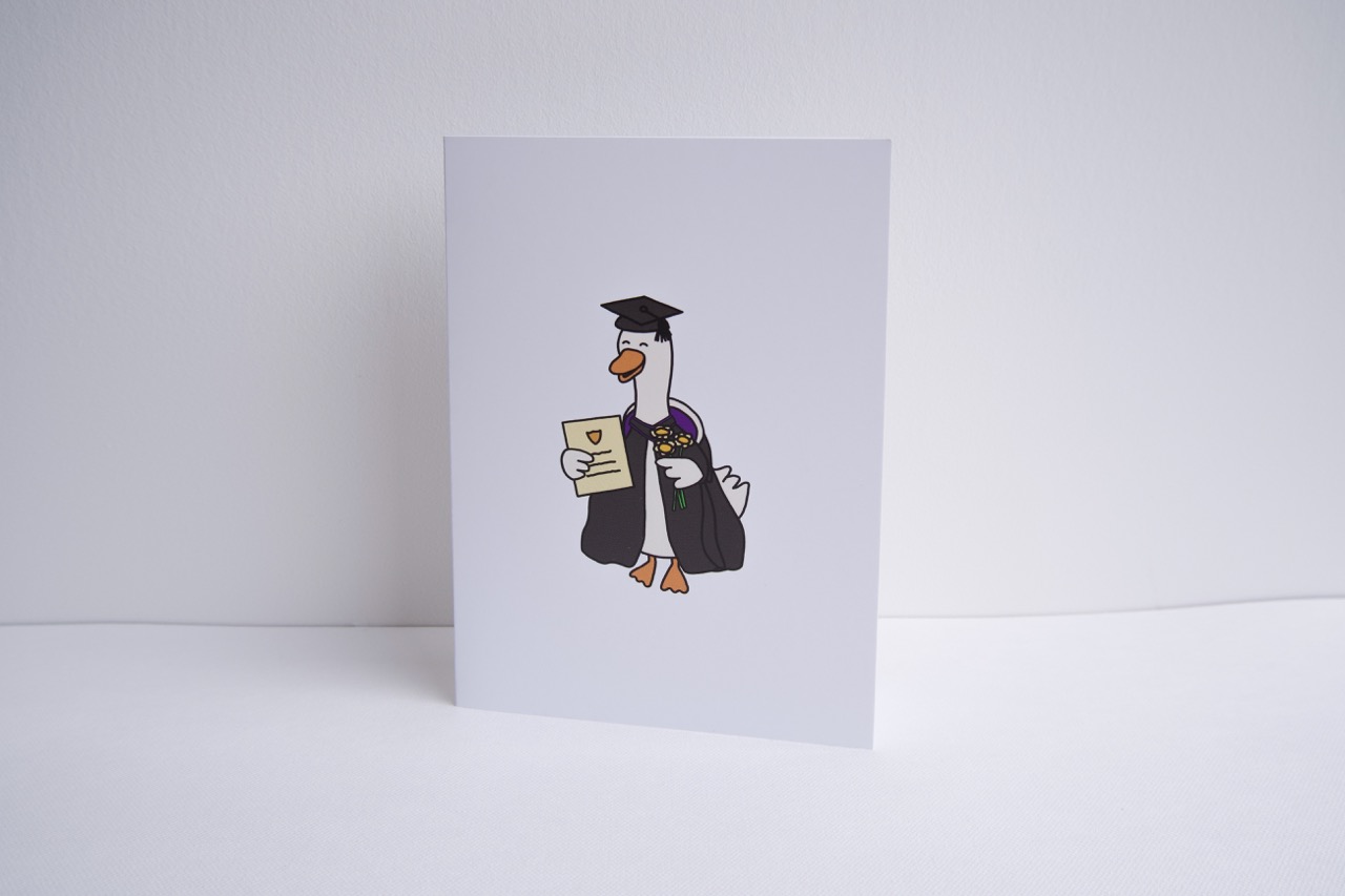 Graduation Honk standing