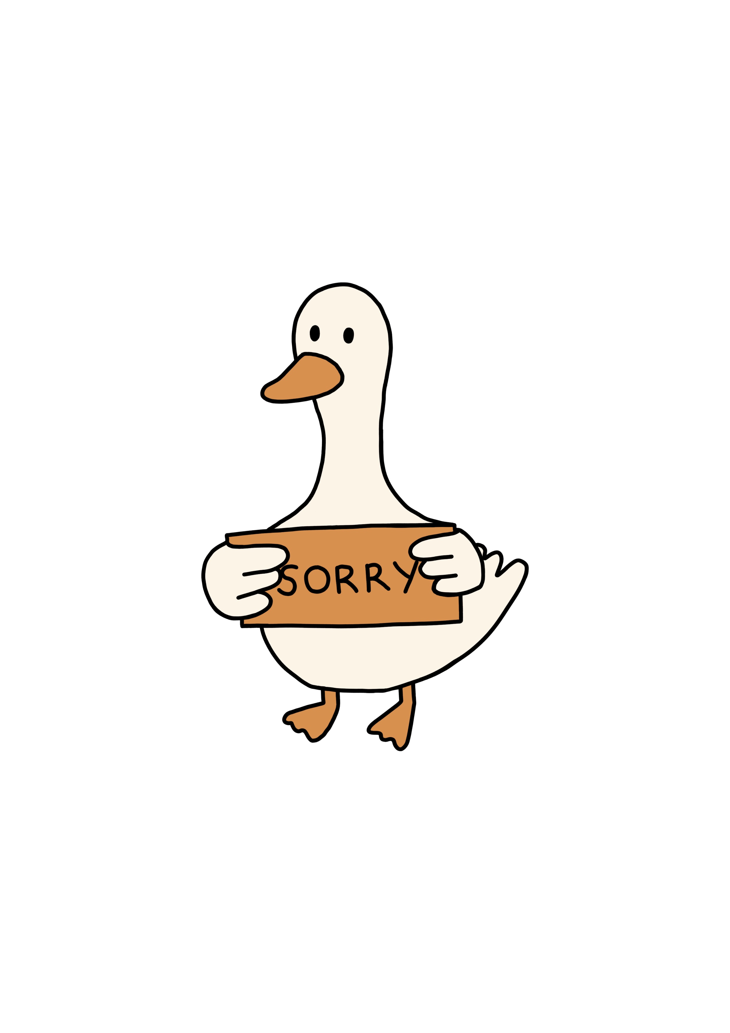Sorry Honk illustration