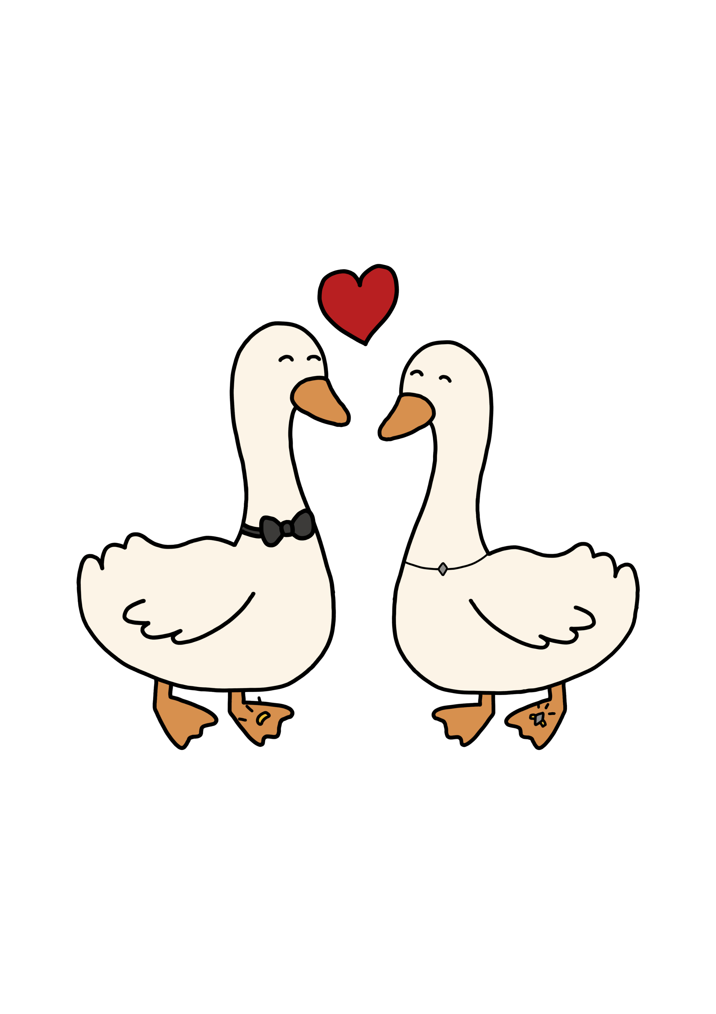 Wedding Honk illustration